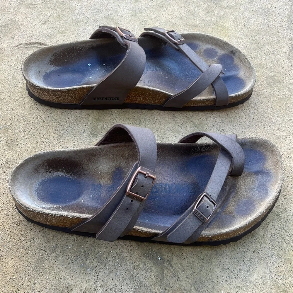 Birkenstock Mayari Birko-Flor Cork Sandal Women's Size 39/8-8-8.5